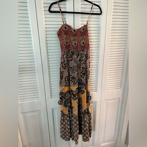 Anthropologie maxi dress